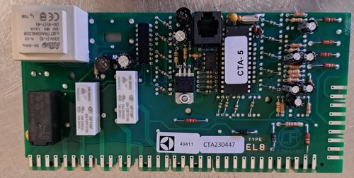 Scheda timer lavastoviglie - scheda,